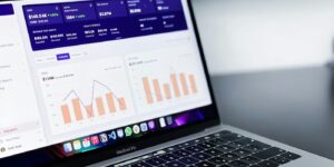 Google PPC campaign management open on laptop screen