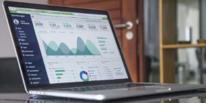 screen showing performance marketing dashboard